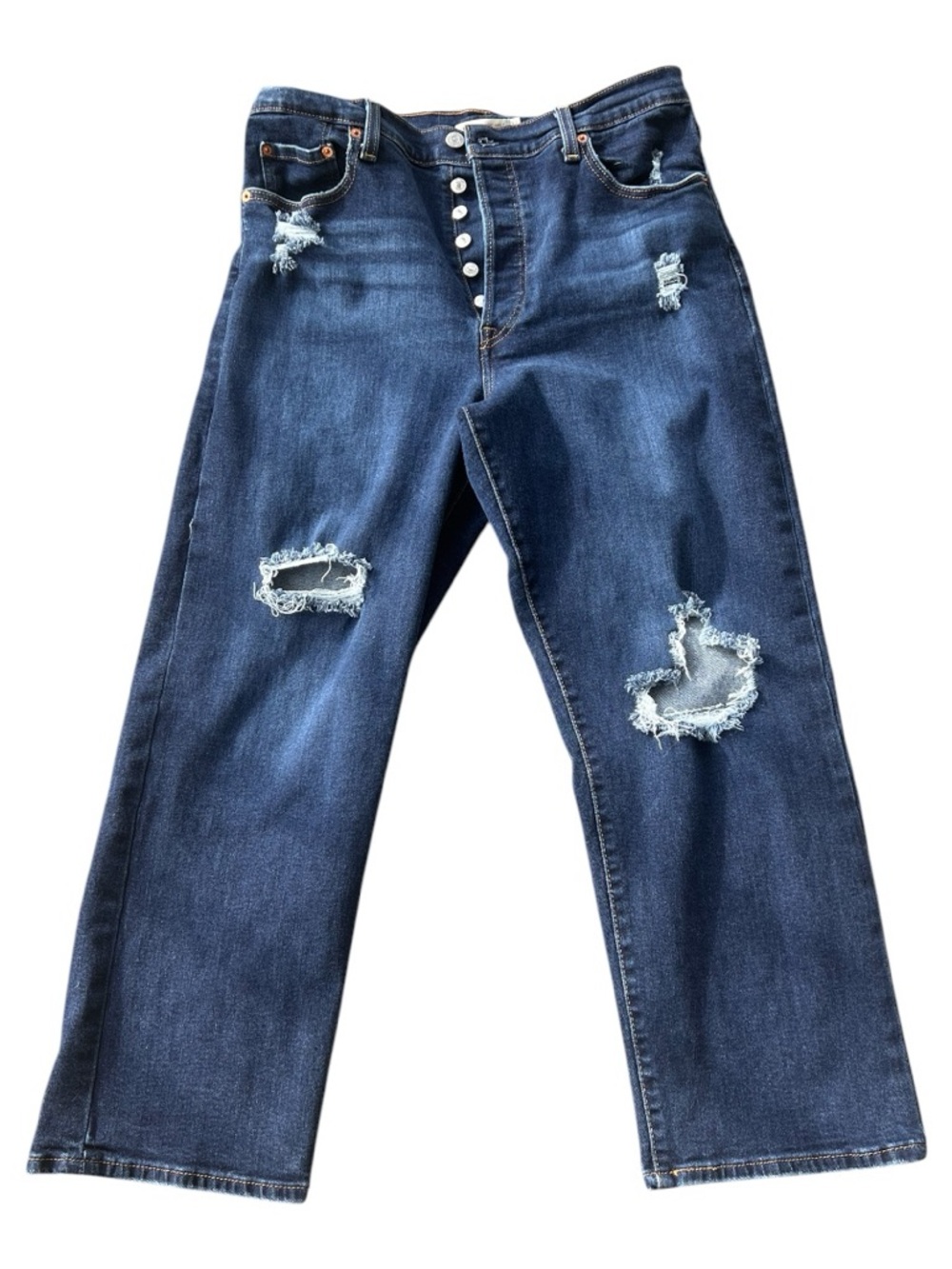 Levi’s Ribcage Straight Ankle Jeans
